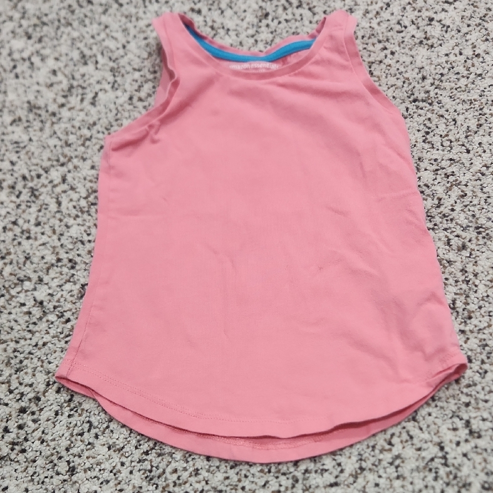 Amazon Essentials Toddler Girls Pink Tank Top